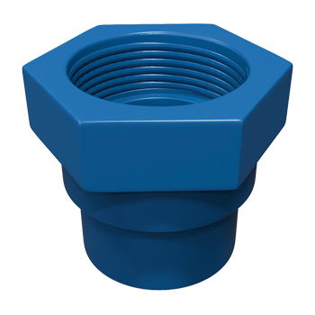 ADAPTADOR HEMBRA CPVC AZUL FLOWGUARD HIDRAULICO ROSCA PLASTICA 1/2"